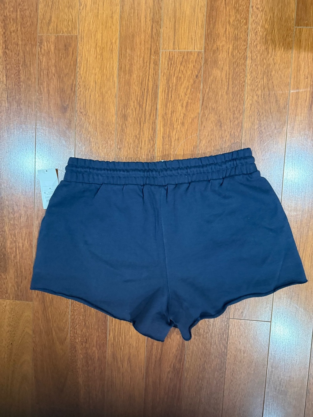 Parke x Target Navy Blue Mid Rise Boxer Drawstring Sweat Shorts Sweatshorts - Picture 5 of 9